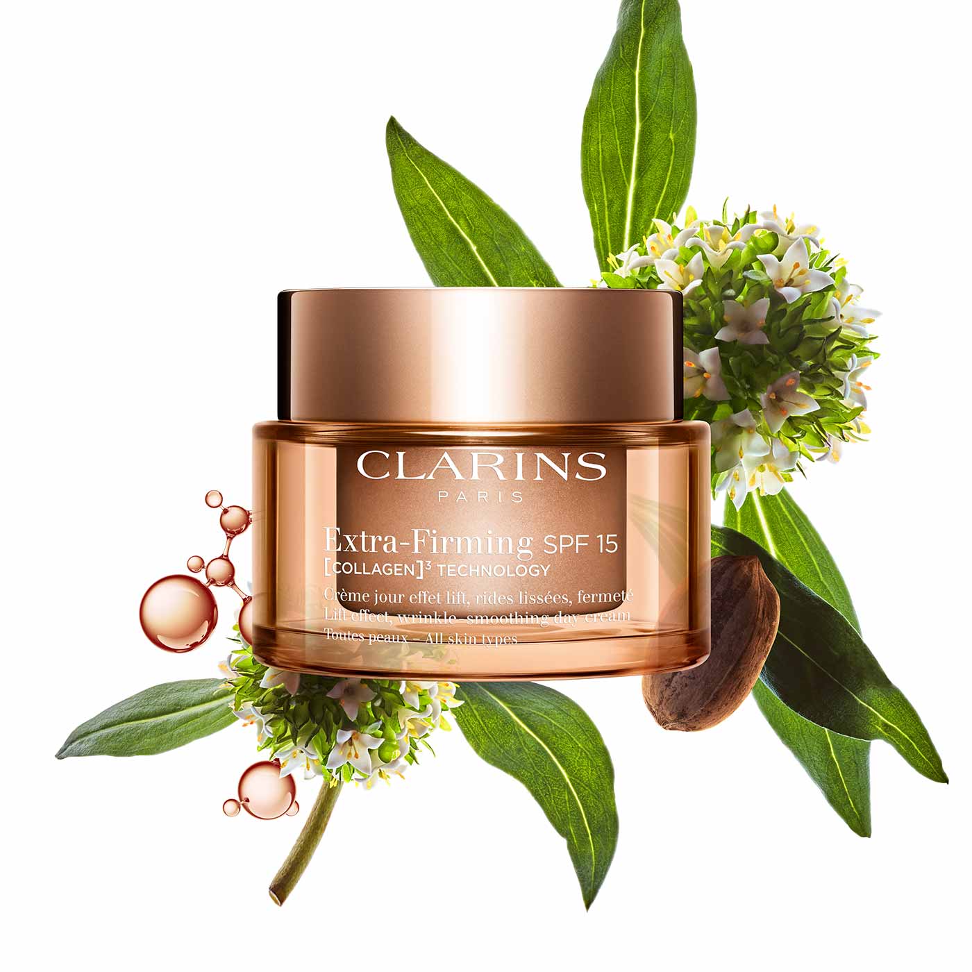 CLARINS EXTRA FIRMING day cream all skin types SPF15 50 ml