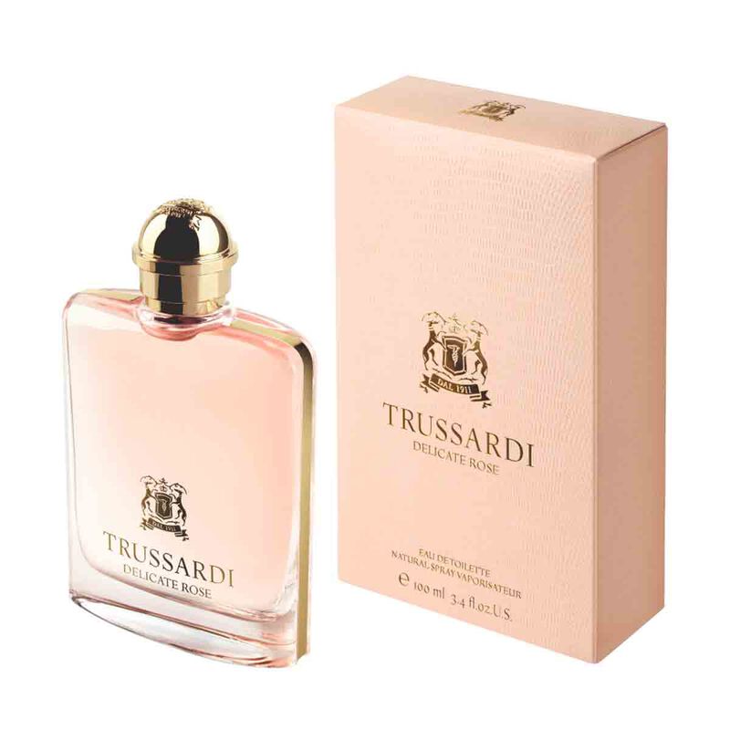 TRUSSARDI DELICATE ROSE eau de toilette spray 100 ml