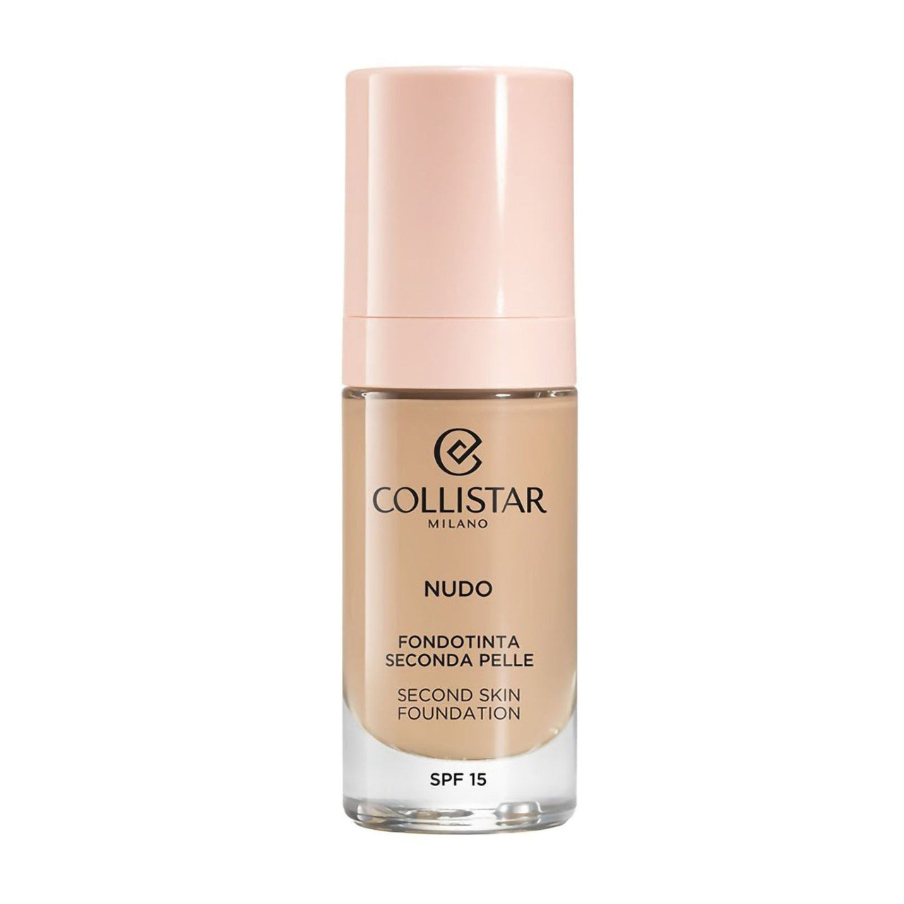 COLLISTAR NUDO second skin foundation SPF15 #2R-beige rosato 30 ml