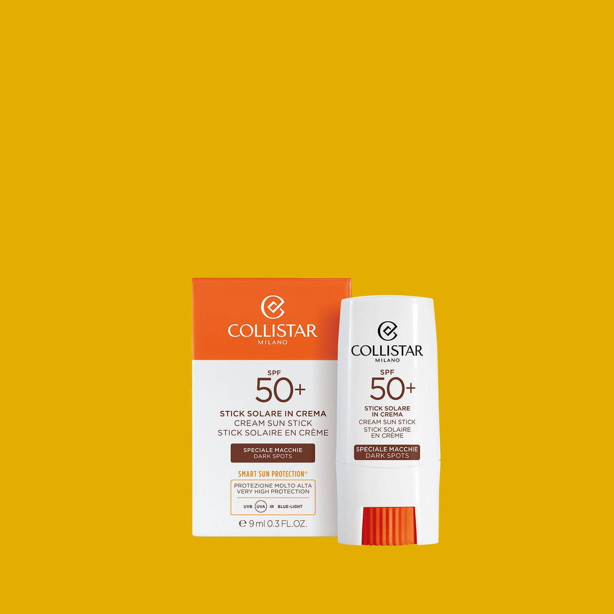 COLLISTAR STICK SOLAR anti-stain SPF50+ 9 ml