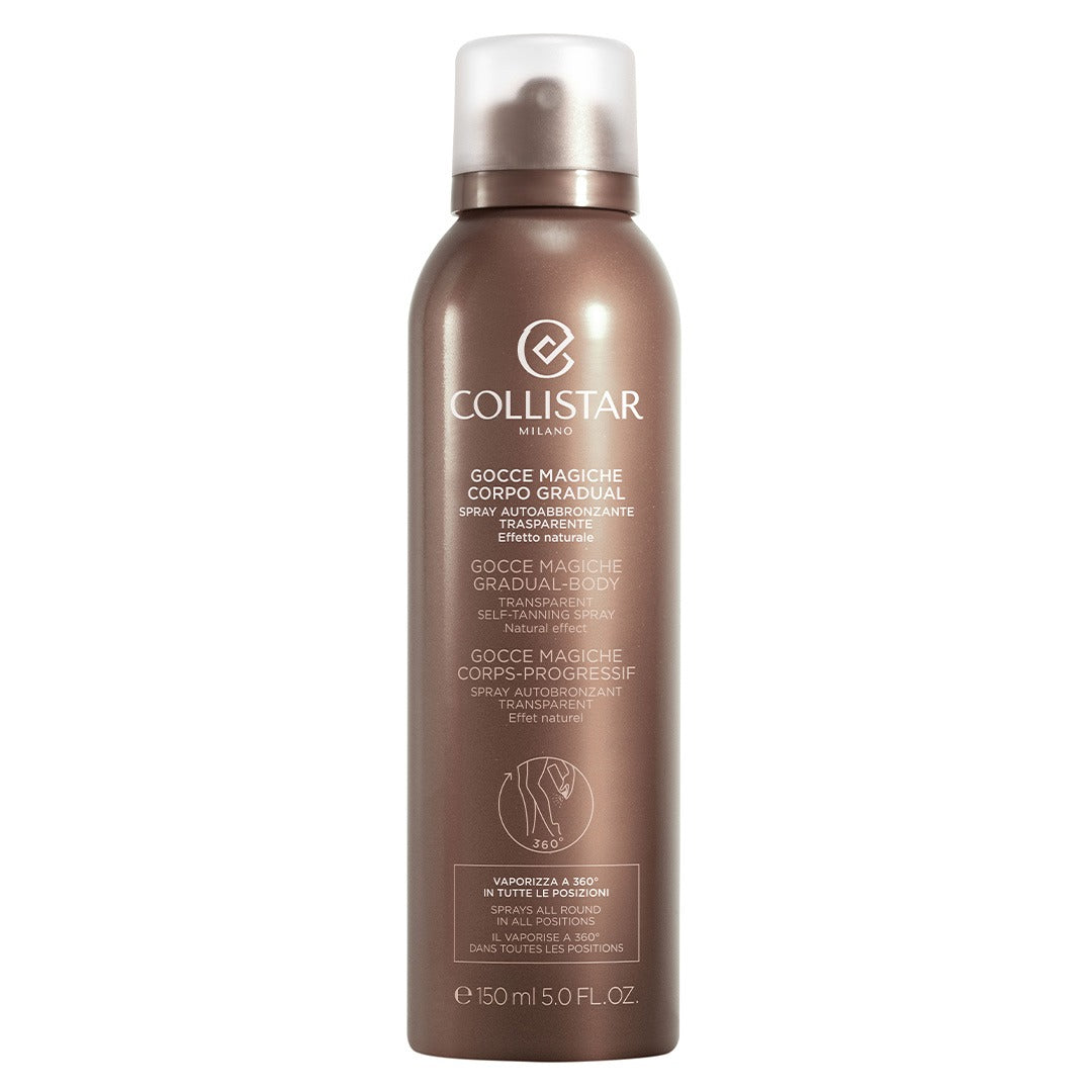 COLLISTAR GOCCE MAGICHE body mist gradual self-tanning transparent 150 ml