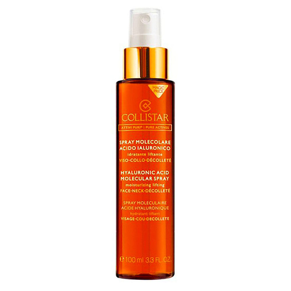 COLLISTAR ATTIVI PURI spray molecular ácido hialurónico 100 ml