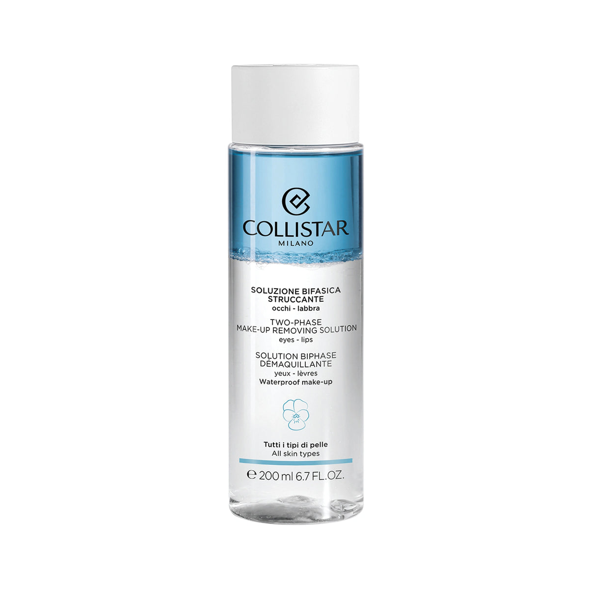 COLLISTAR TWO-PHASE SOLUTION makeup remover 200 ml