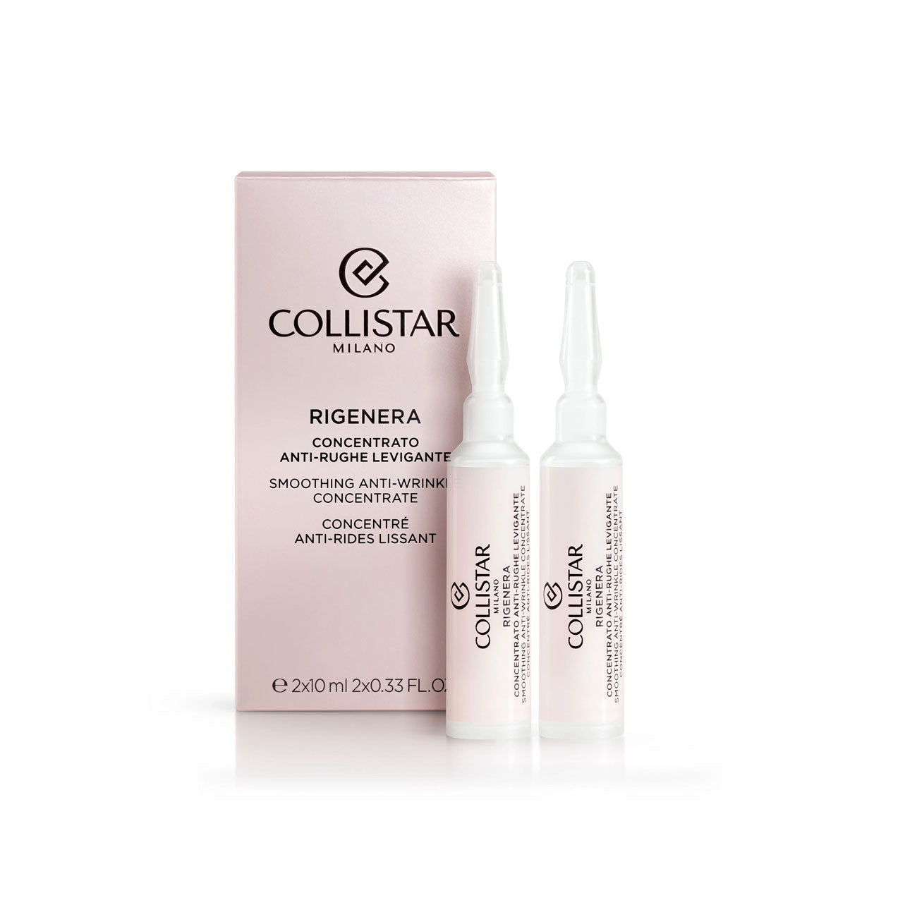 COLLISTAR RIGENERA ampolla concentrado aliador antiarrugas 2 x 10 ml