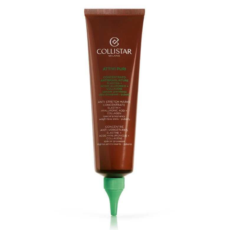 COLLISTAR ATTIVI PURI concentrado antiestrías elastina + ácido hialurónico + colágeno 150 ml