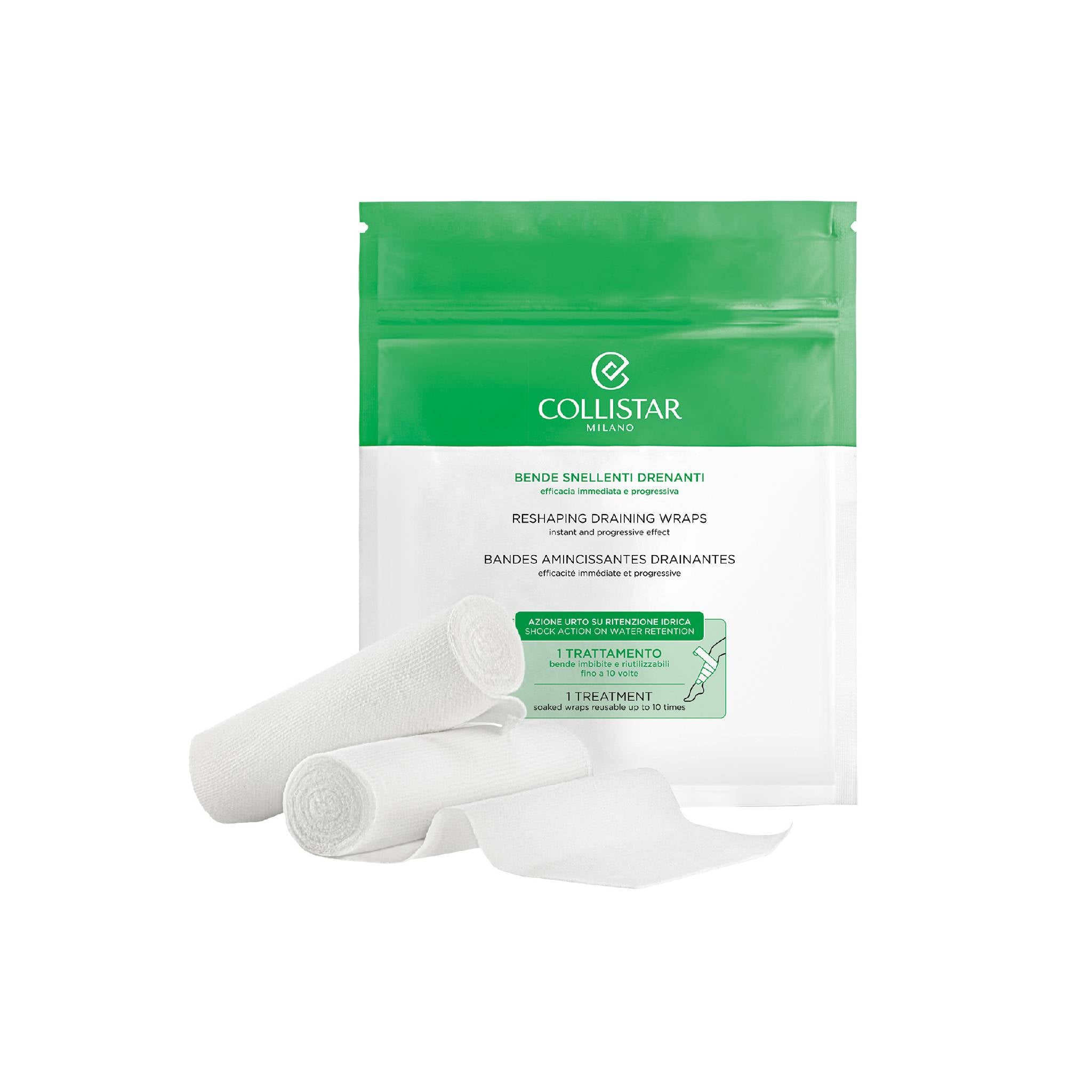 COLLISTAR DRAINING REDUCING BANDAGES LOT 3 pz