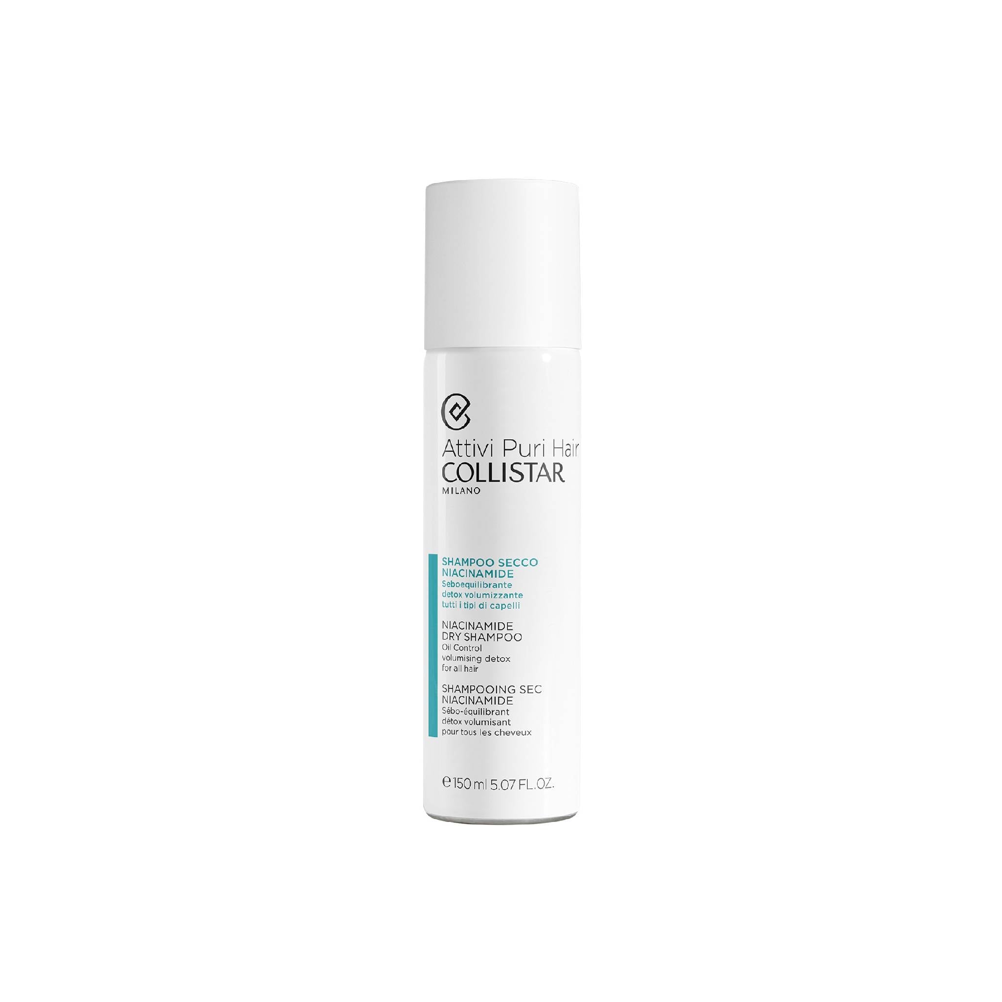 COLLISTAR NIACINAMIDA sebum-regulating dry shampoo for all hair types 150 ml