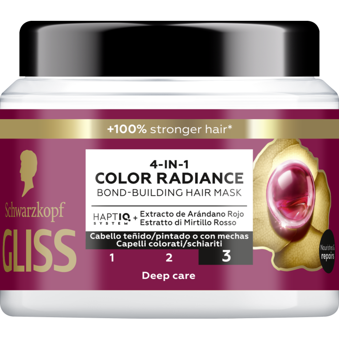 SCHWARZKOPF MASS MARKET GLISS COLOR PERFECTOR mask 400 ml