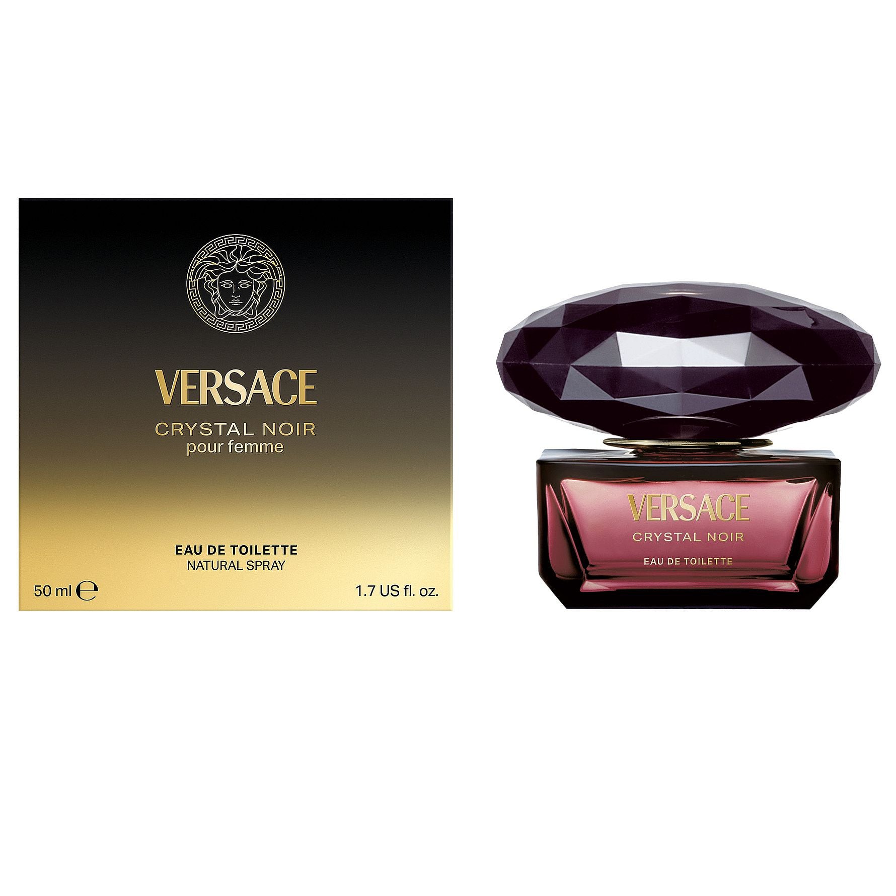 VERSACE CRYSTAL NOIR eau de toilette spray 50 ml