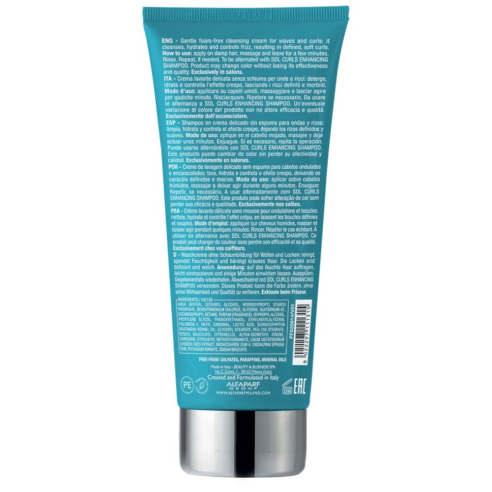 ALFAPARF MILANO SEMI DI LINO CURLS hydrating co-wash 200 ml