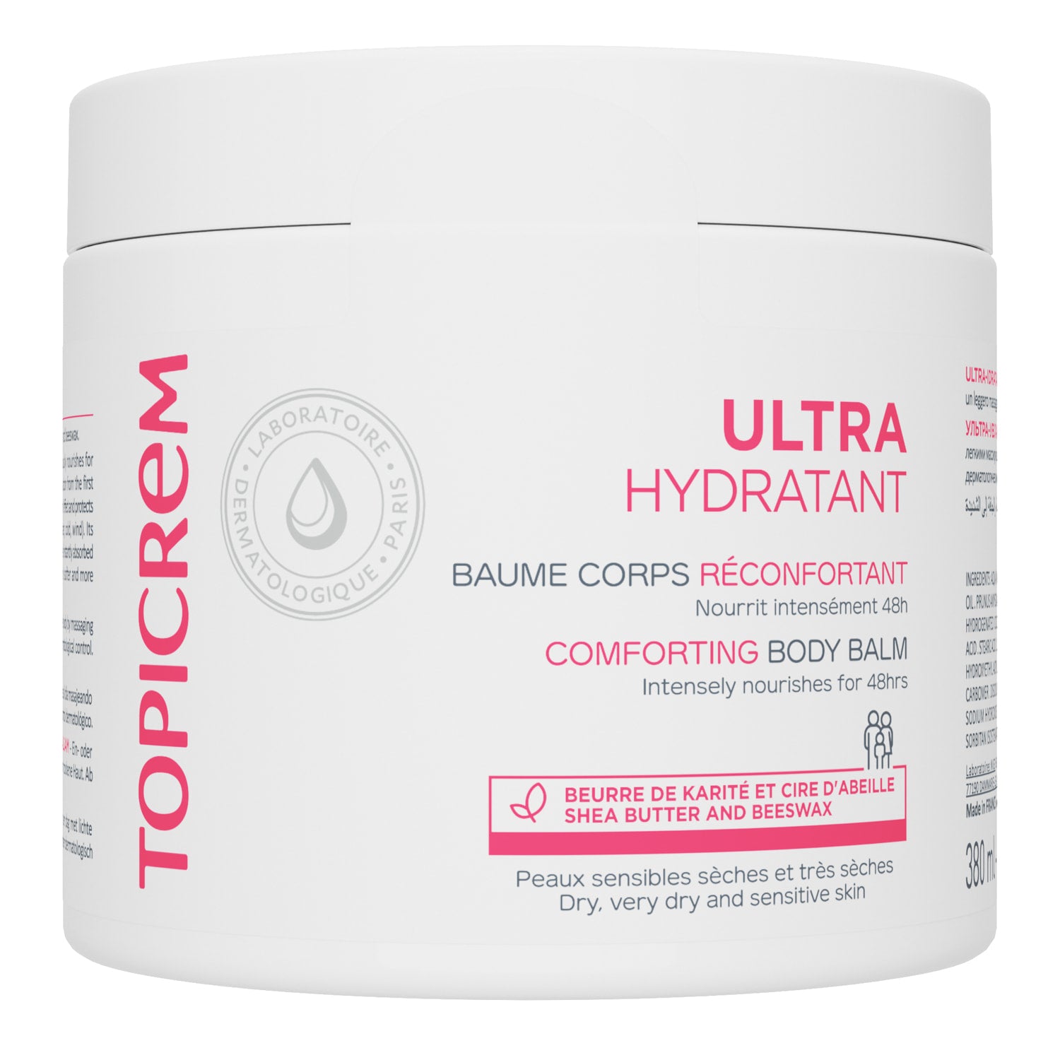 TOPICREM UH comforting body balm 380 ml