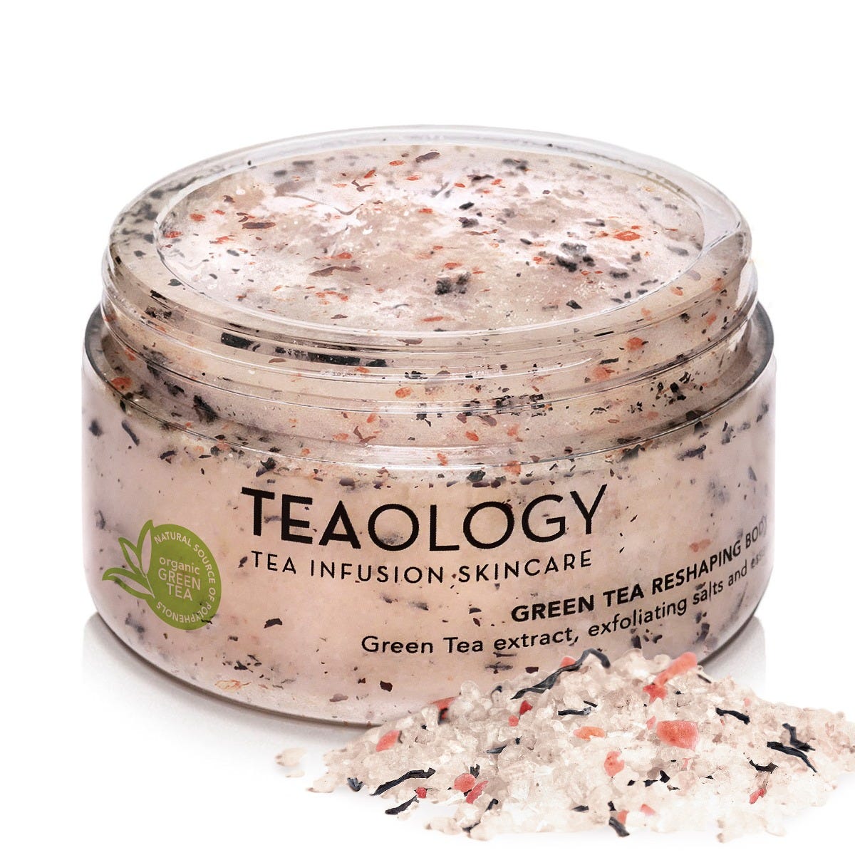 TEAOLOGY GREEN TEA reshaping body scrub 450 gr