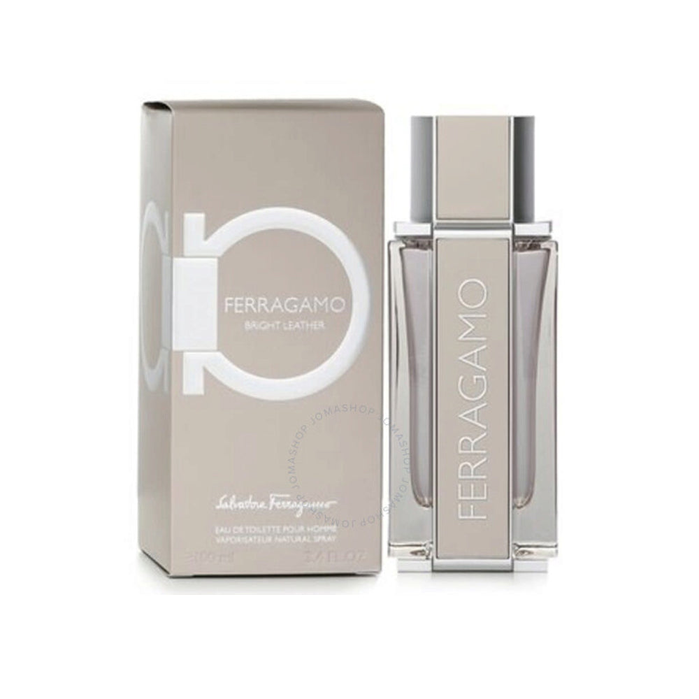 SALVATORE FERRAGAMO FERRAGAMO BRIGHT LEATHER MEN eau de toilette spray 100 ml