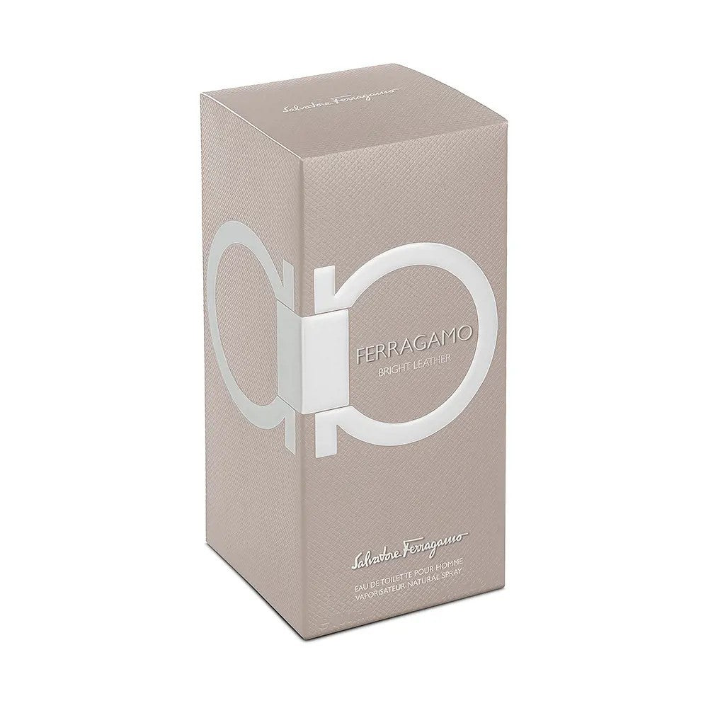 SALVATORE FERRAGAMO FERRAGAMO BRIGHT LEATHER MEN eau de toilette spray 100 ml