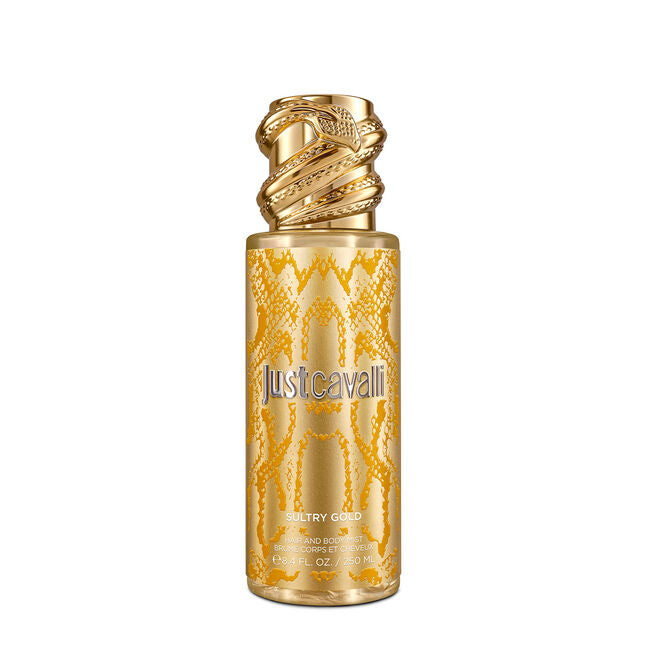 ROBERTO CAVALLI SULTRY GOLD hair and body mist 250 ml