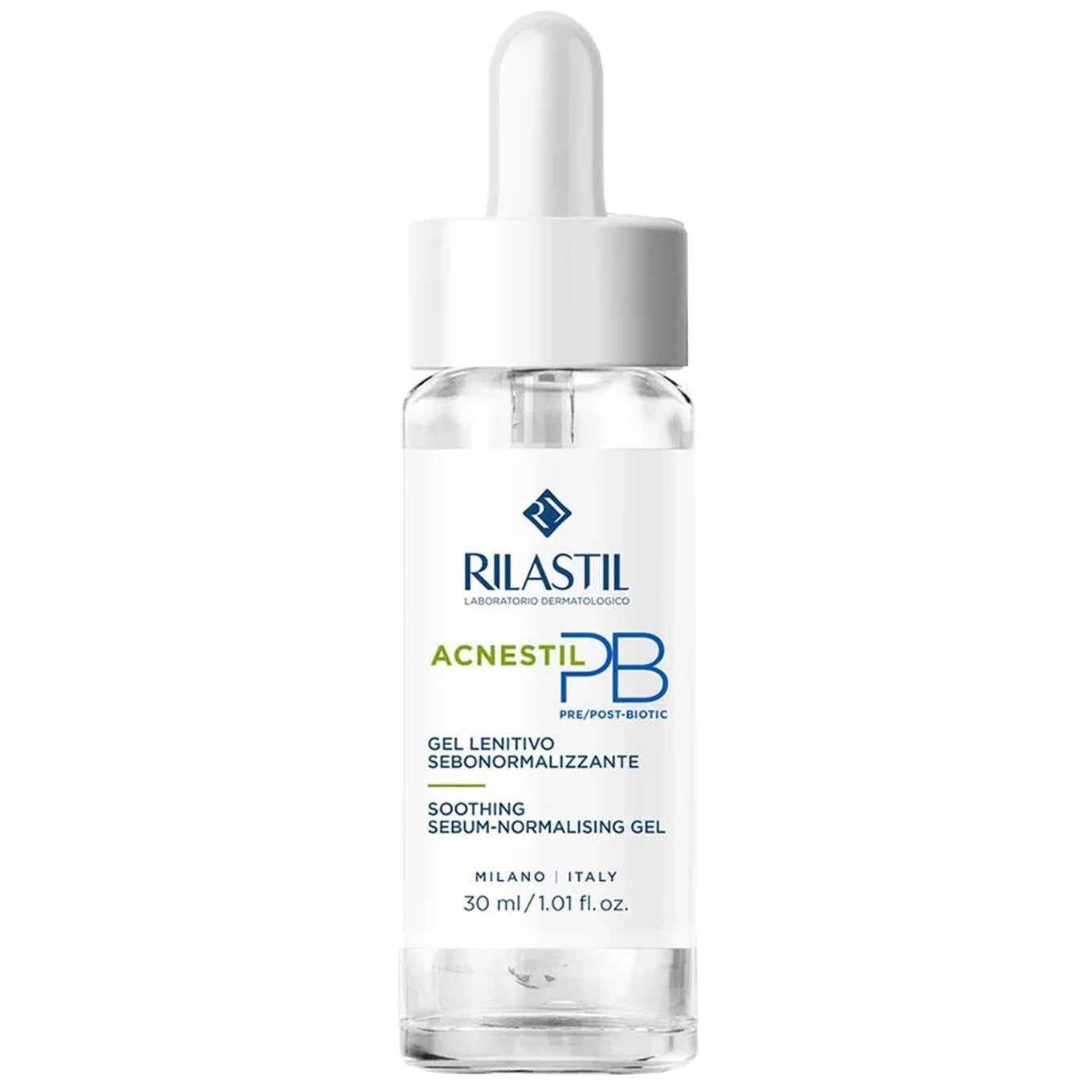 RILASTIL ACNESTIL PB sebonormalizing soothing gel 30 ml