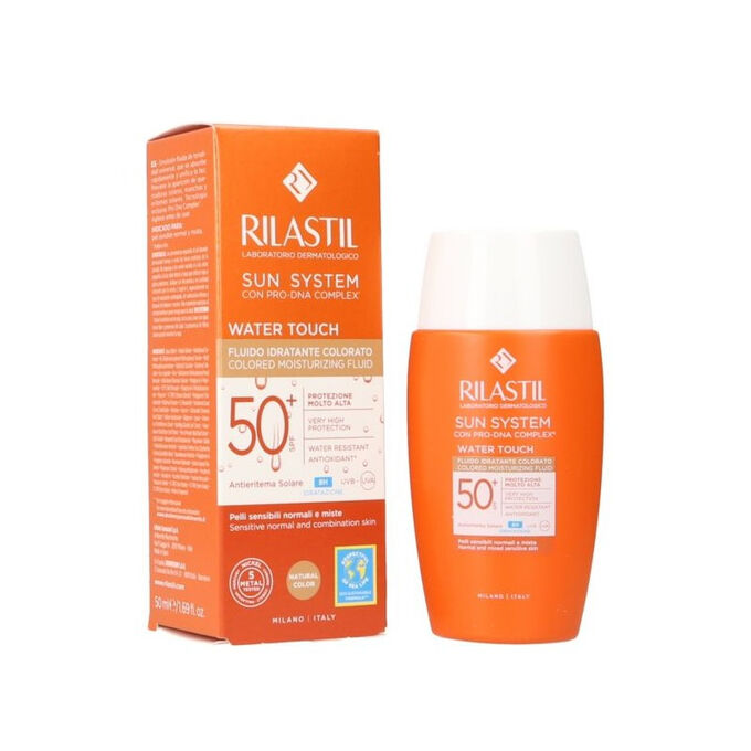 RILASTIL SUN SYSTEM SPF50+ water touch color 50 ml