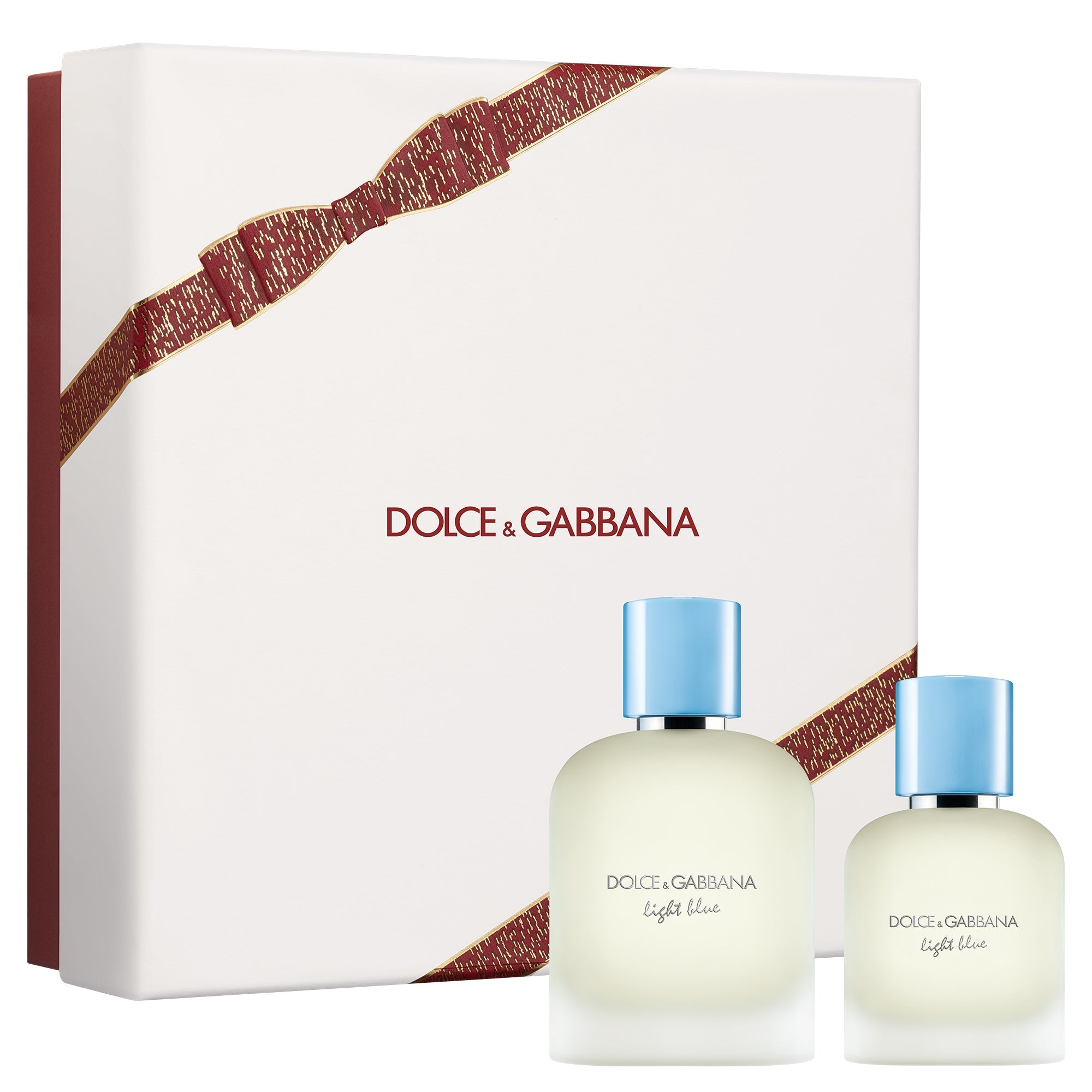 DOLCE & GABBANA LIGHT BLUE POUR HOMME CASE 2 pcs