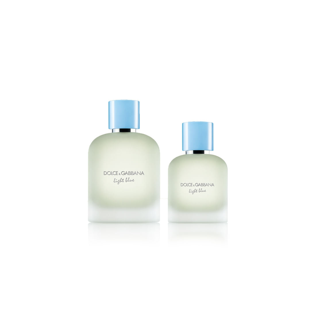 DOLCE & GABBANA LIGHT BLUE POUR HOMME CASE 2 pcs