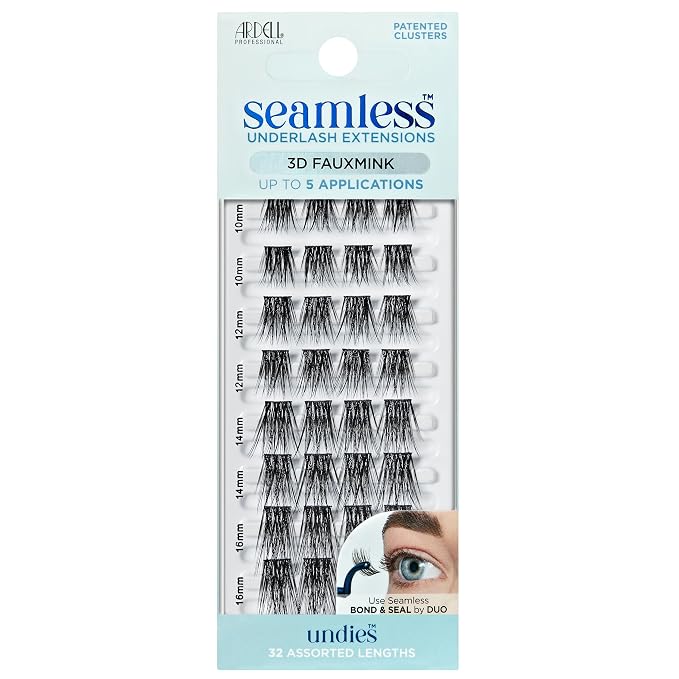 ARDELL SEAMLESS refill underlash extensions #naked 32 u