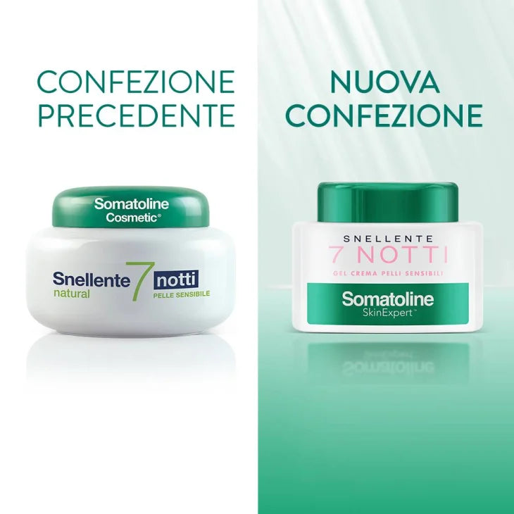 SOMATOLINE COSMETIC REDUCTOR NATURAL 7 NOCHES piel sensible 400 ml