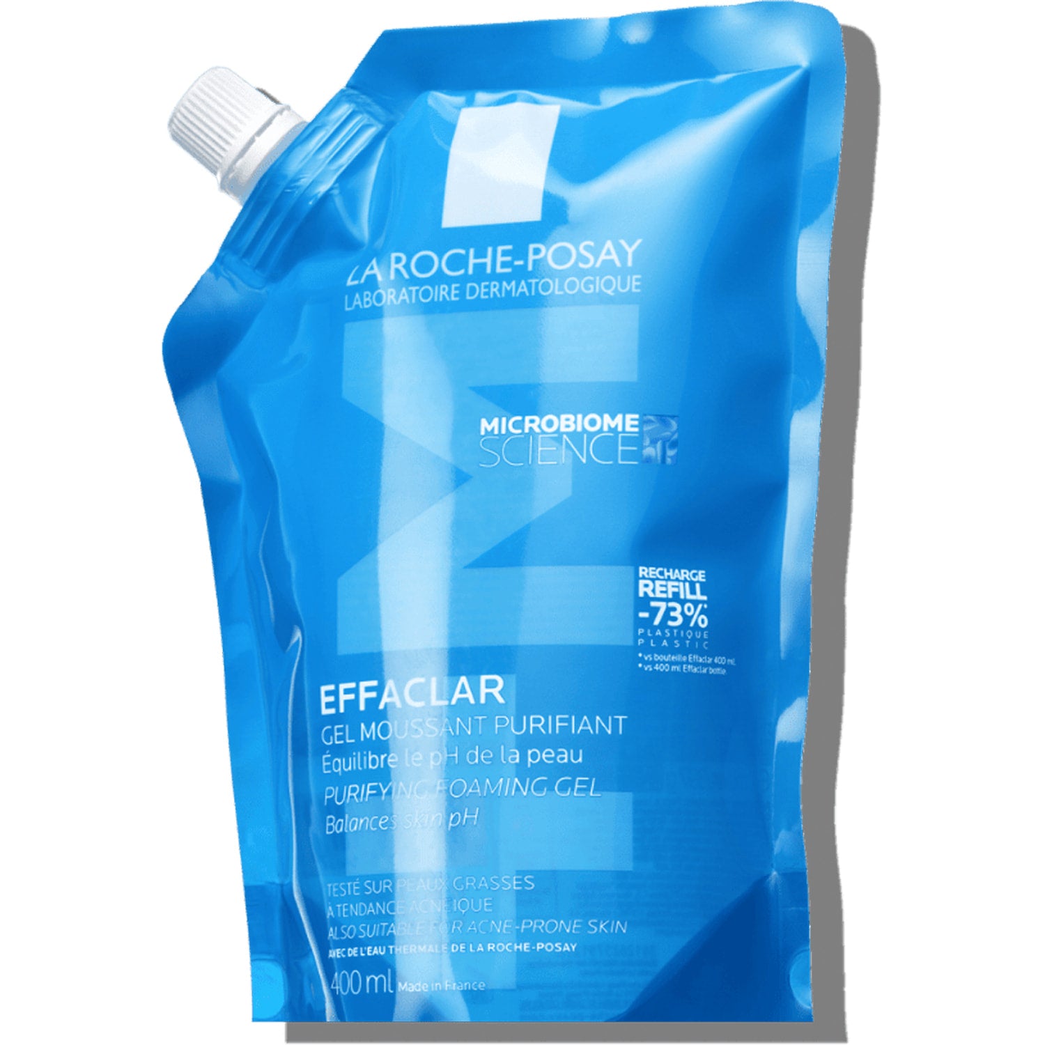 LA ROCHE POSAY EFFACLAR purifying foaming gel refill 400 ml