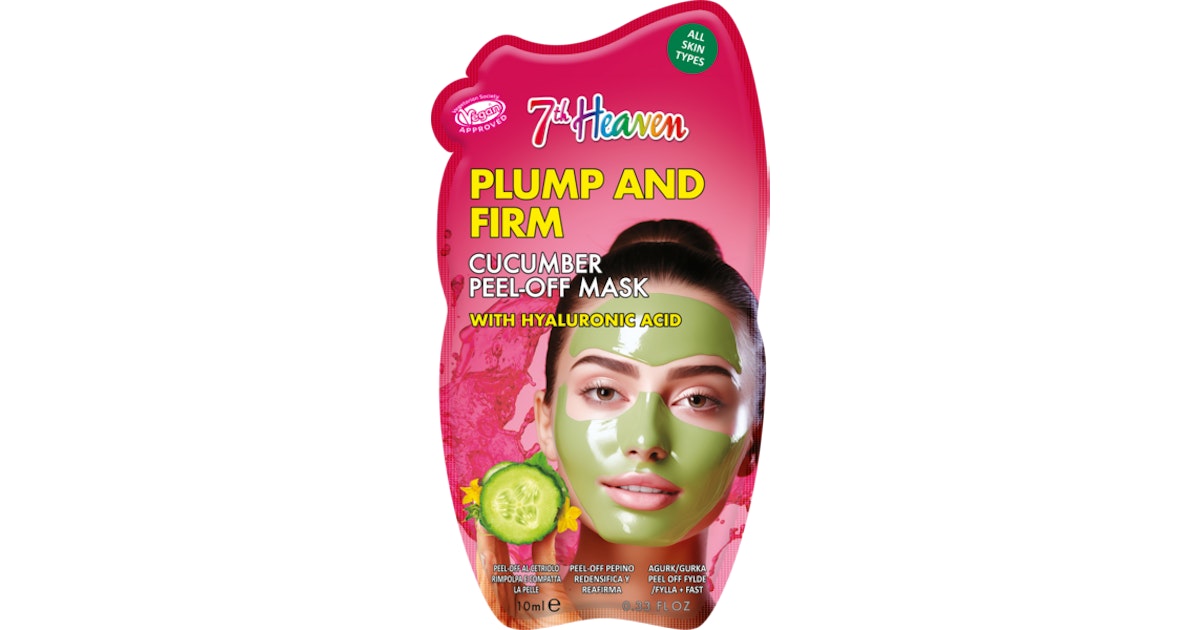7TH HEAVEN PEEL-OFF PLUMP AND FIRM cucumber with hyaluronic acid 10 ml