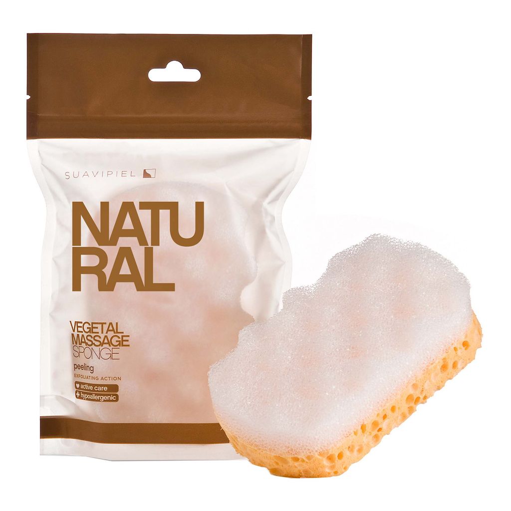 SUAVIPIEL NATURAL ESPONJA vegetal masaje bath peeling 1 u