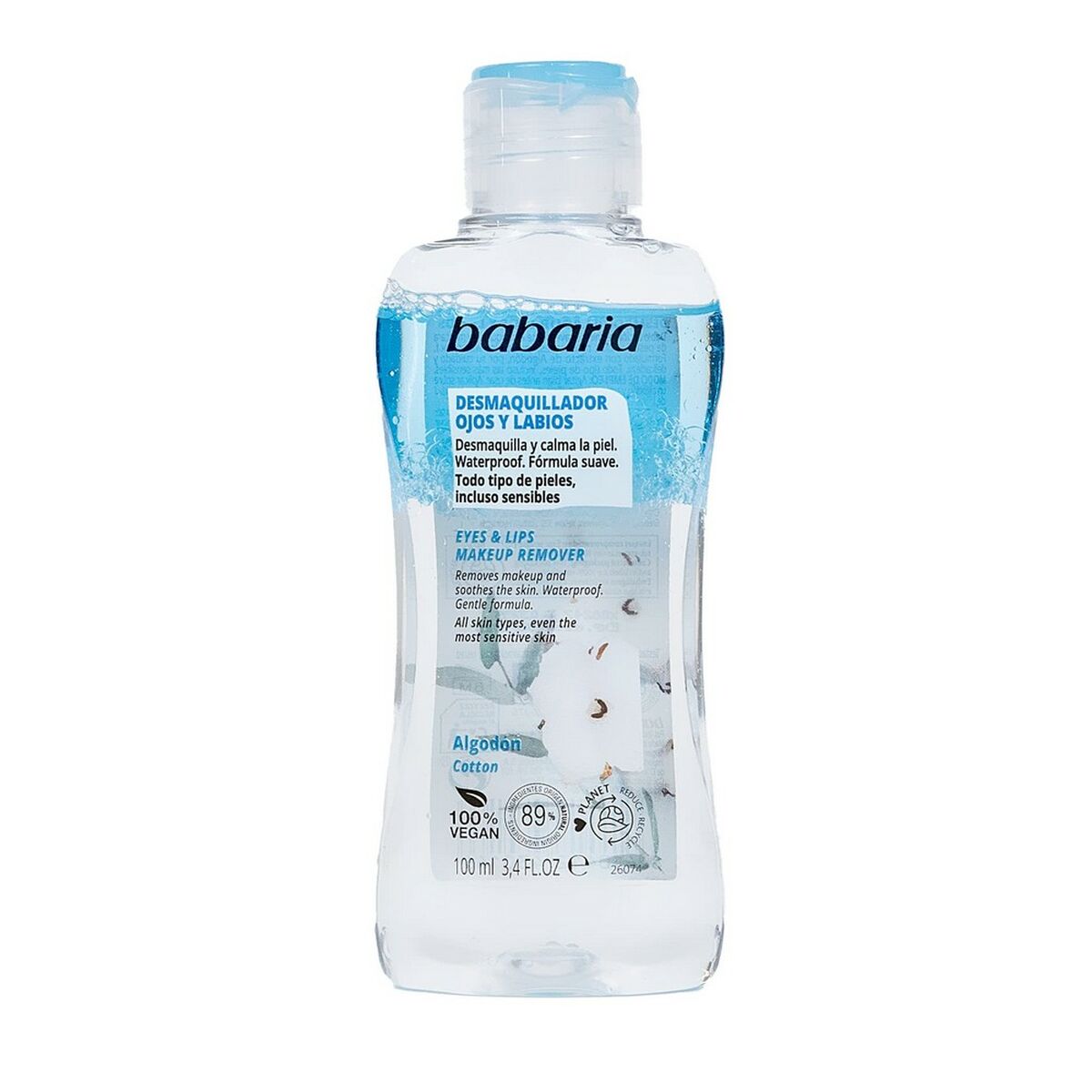 BABARIA BIPHASE MAKEUP REMOVER eyes-lips 100 ml