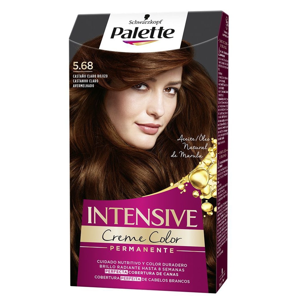 PALETTE INTENSIVE dye #5.68-light reddish brown 1 u
