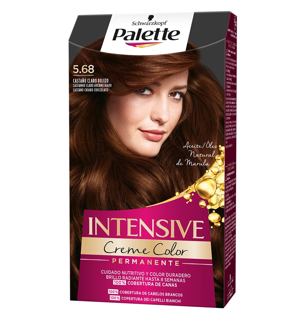 PALETTE INTENSIVE dye #5.68-light reddish brown 1 u