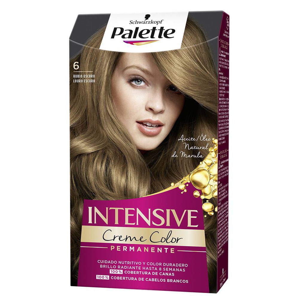 PALETTE INTENSIVE tinte #6-rubio oscuro 1 u