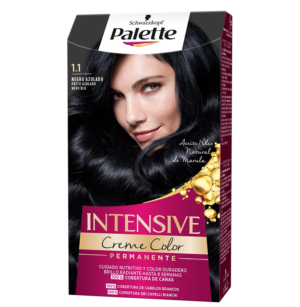 PALETTE INTENSIVE dye #1.1-blue black 1 u