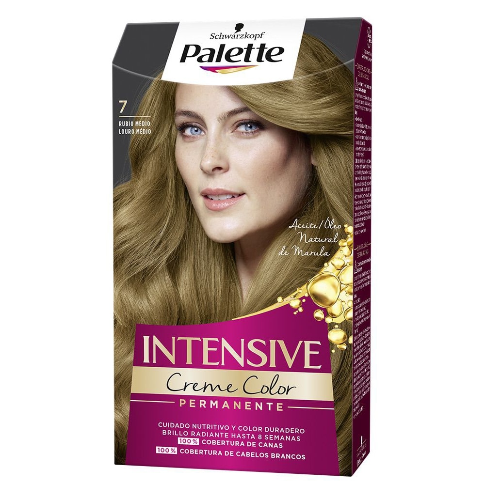 PALETTE INTENSIVE tinte #7-rubio medio 1 u