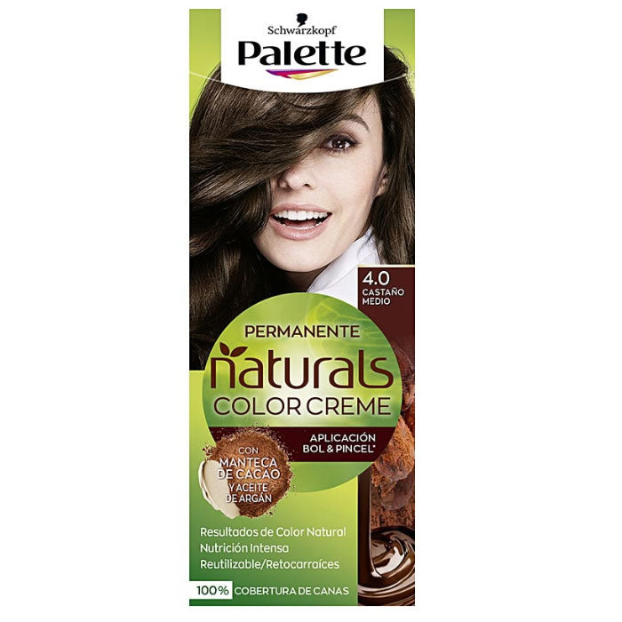 PALETTE NATURAL dye #4.0-medium brown 1 unit