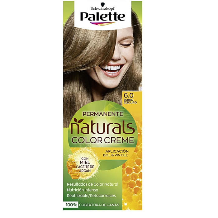 NATURAL PALETTE dye #6.0-dark blonde 1 u