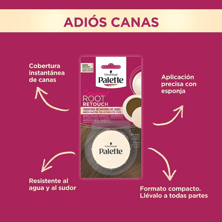 PALETTE ROOT RETOUCH COMPACT retouches roots #dark blonde 3 gr