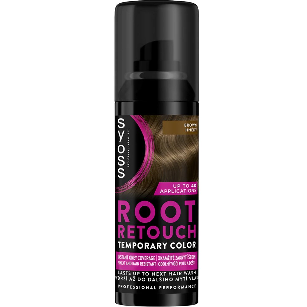 SYOSS ROOT RETOUCH root retouching spray #Chestnut 120 ml