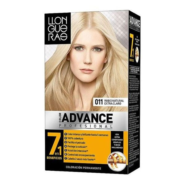 LLONGUERAS COLOR ADVANCE #11-rubio natural extra claro 1 u