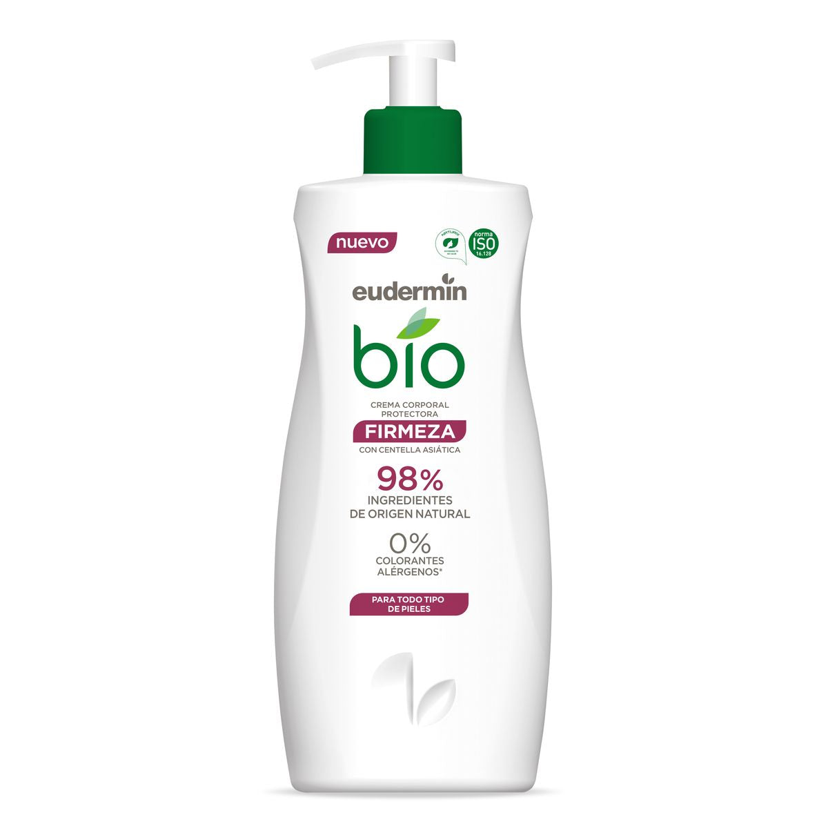 EUDERMIN BIO NATURAL crema corporal protectora firmeza 400 ml