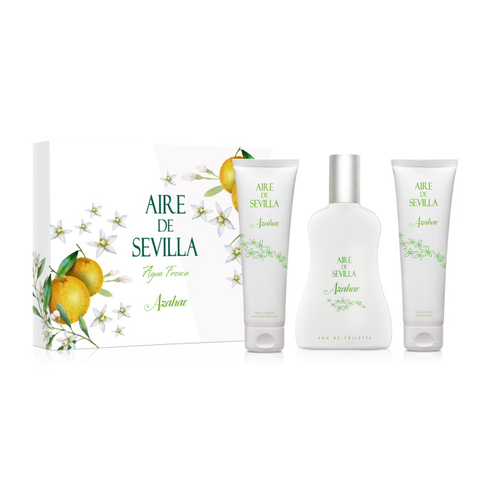 AIRE SEVILLA SEVILLE AIR FRESH ORANGE BLOSSOM WATER CASE 3 pcs