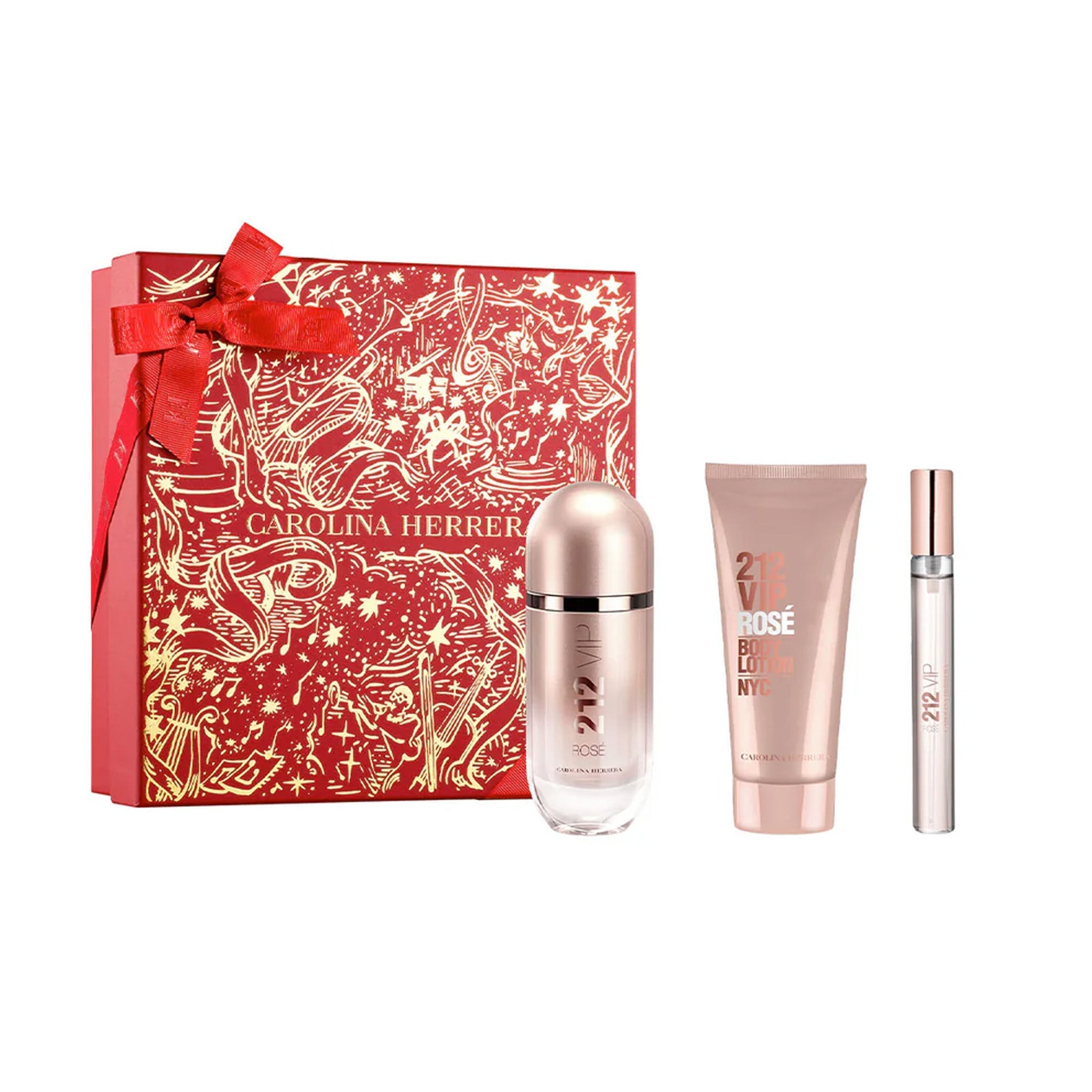 CAROLINA HERRERA 212 VIP ROSÉ SET OF 3 pcs