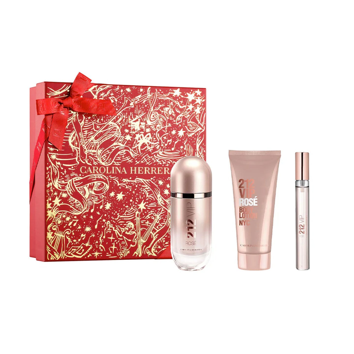 CAROLINA HERRERA 212 VIP ROSÉ SET OF 3 pcs