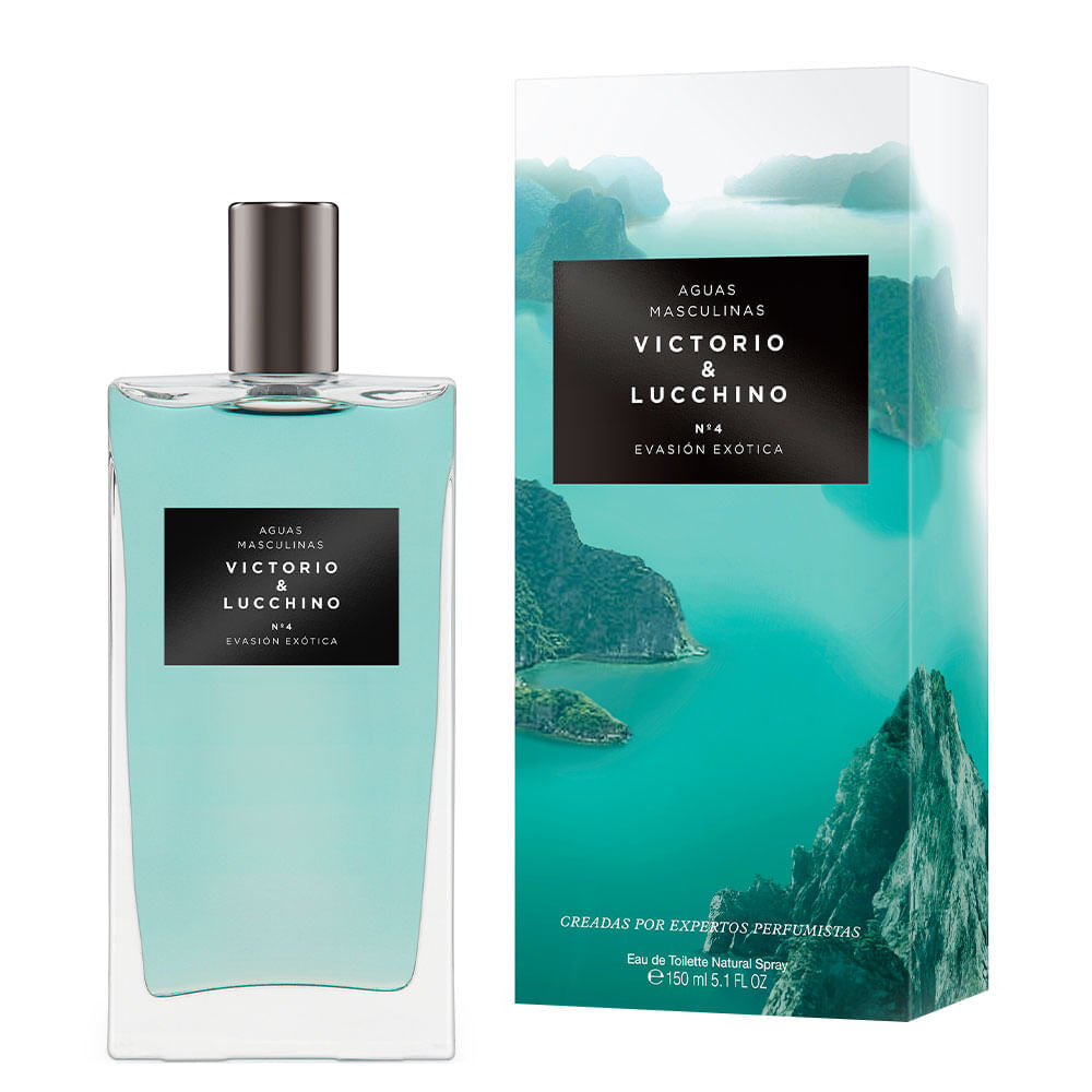 AGUAS MASCULINAS VICTORIO & LUCCHINO Nº4 eau de toilette spray 150 ml
