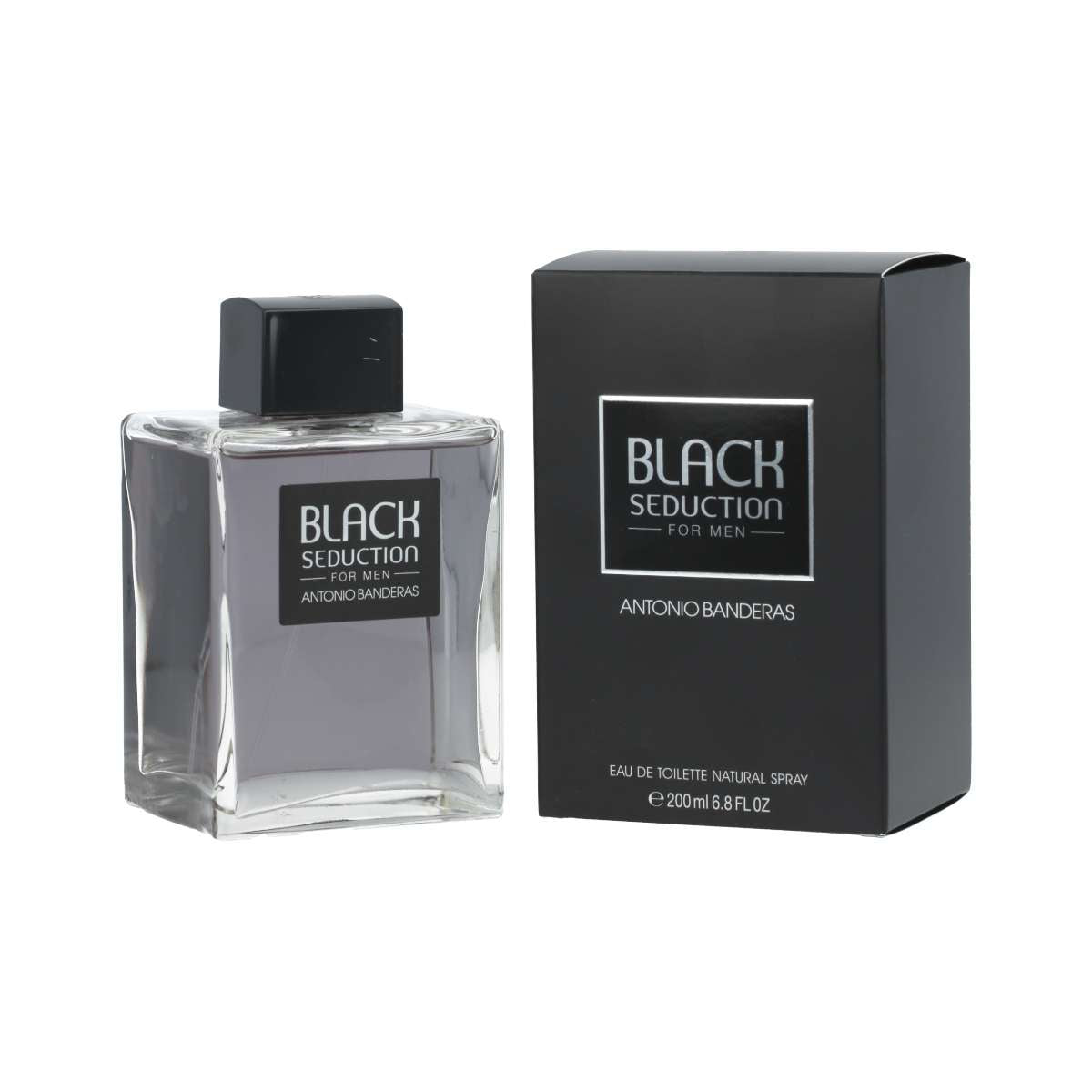 ANTONIO BANDERAS BLACK SEDUCTION MAN eau de toilette spray 200 ml