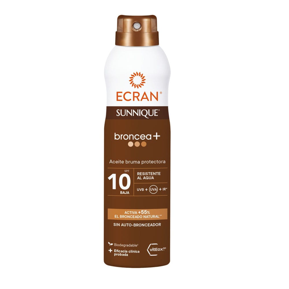 ECRAN SUNNIQUE BRONCEA+ mist oil SPF10 250 ml