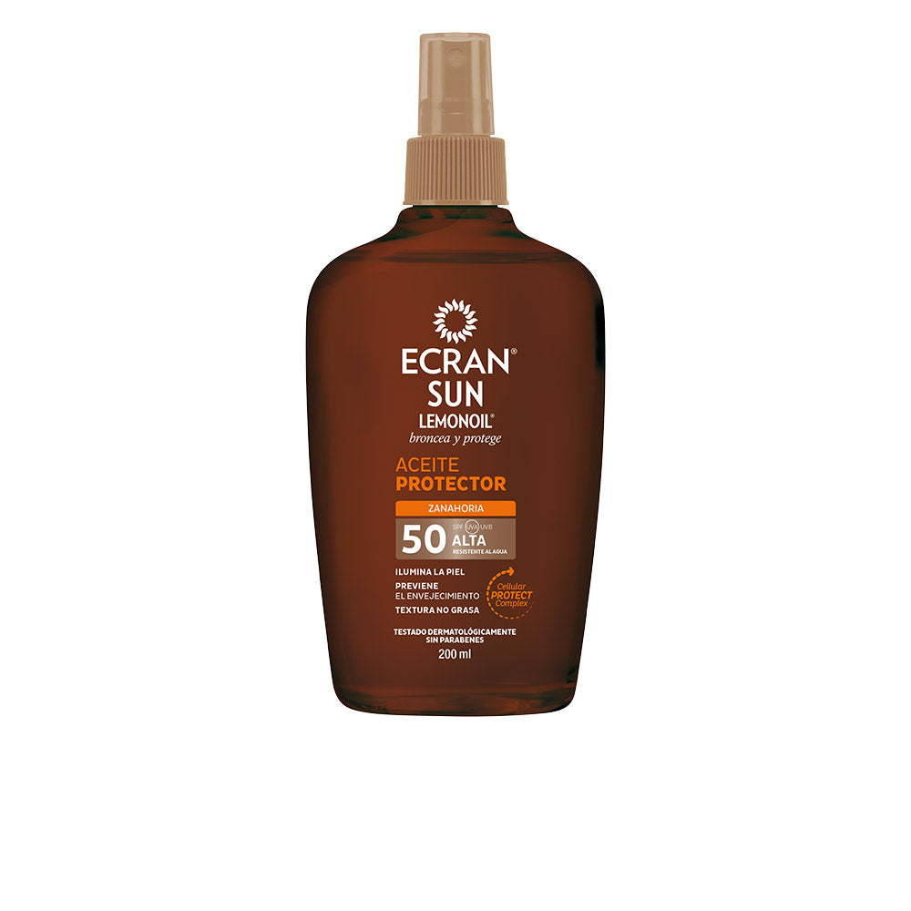 ECRAN SUNNIQUE BRONZE+ vapo oil SPF50 200 ml