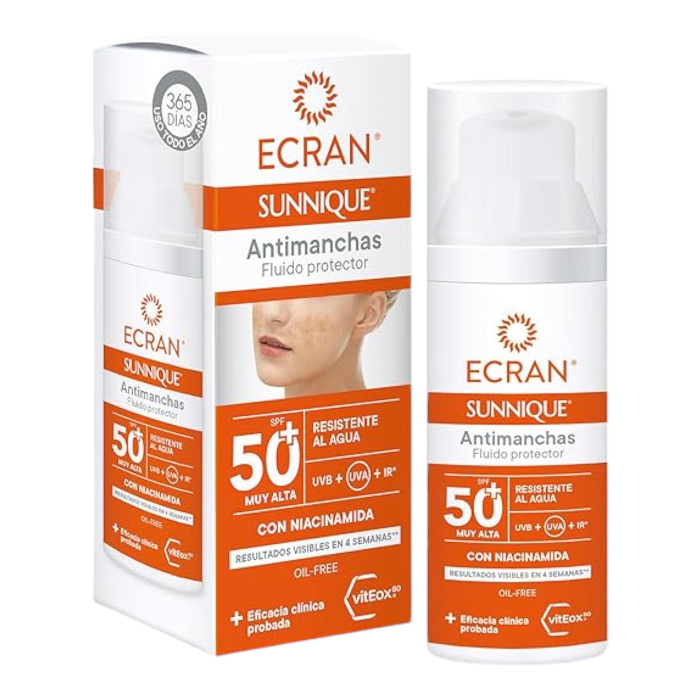 ECRAN SUNNIQUE anti-dark spots SPF50+ 50 ml