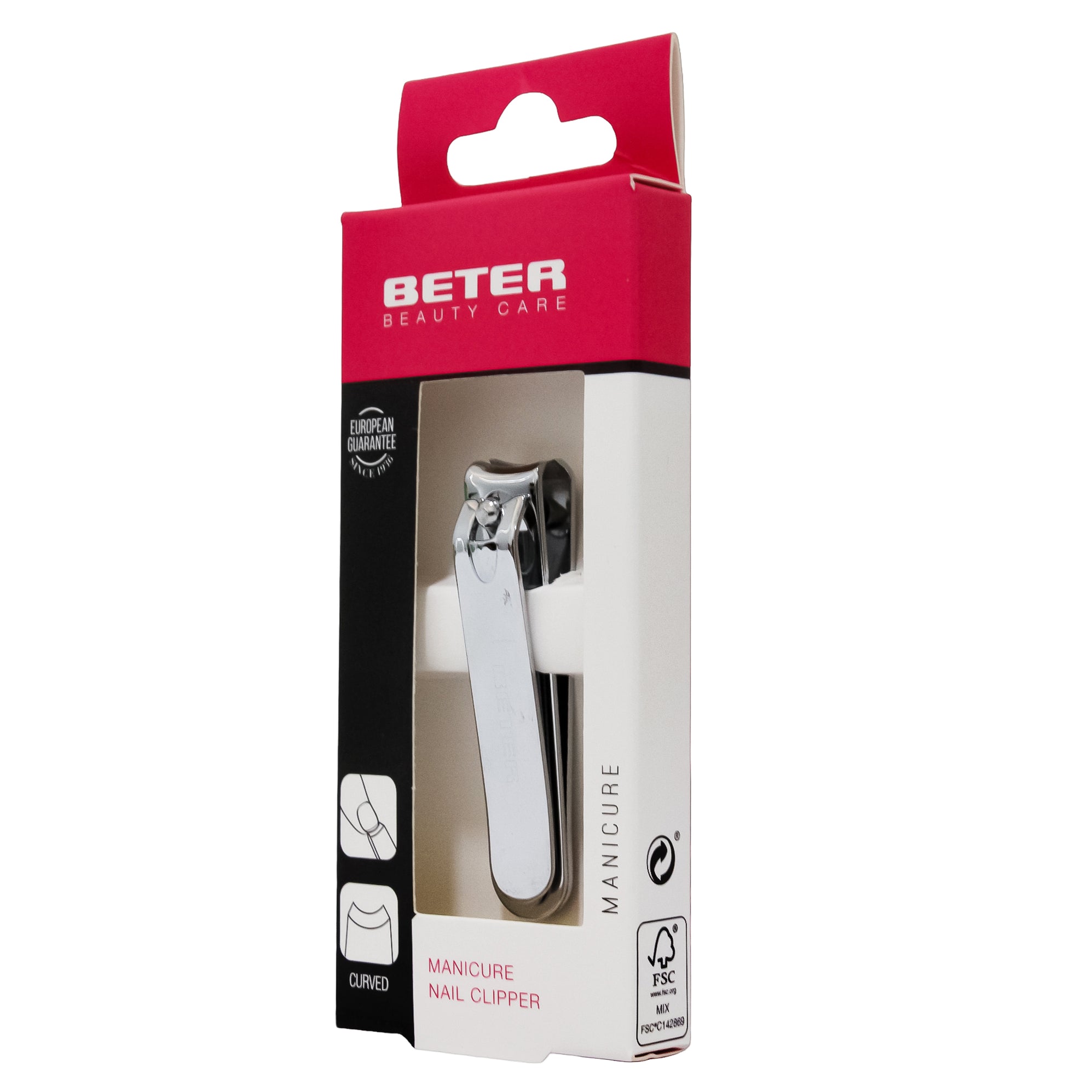 BETER Chrome manicure nail clippers 1 pc