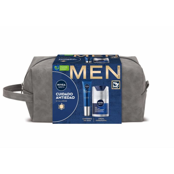NIVEA MEN'S TOILETRY BAG ANTI-AGING CARE CASE 3 pcs